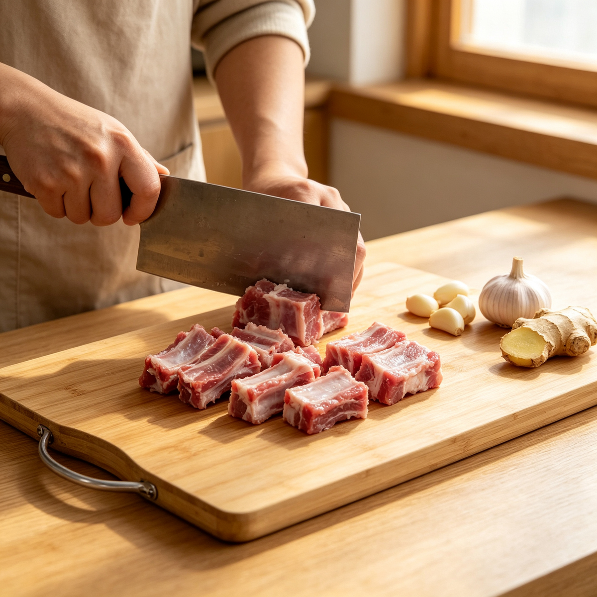 πͺ Bamboo Cutting Board | Natural Bamboo Surface | Everyday Kitchen Prep