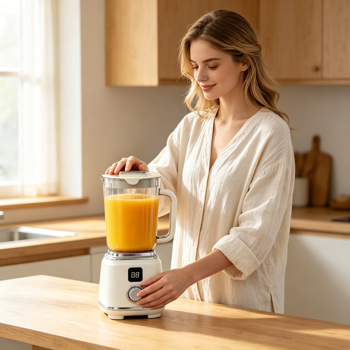 πΉ Electric Juicer Blender | Clear Blending Pitcher | Everyday Kitchen Prep