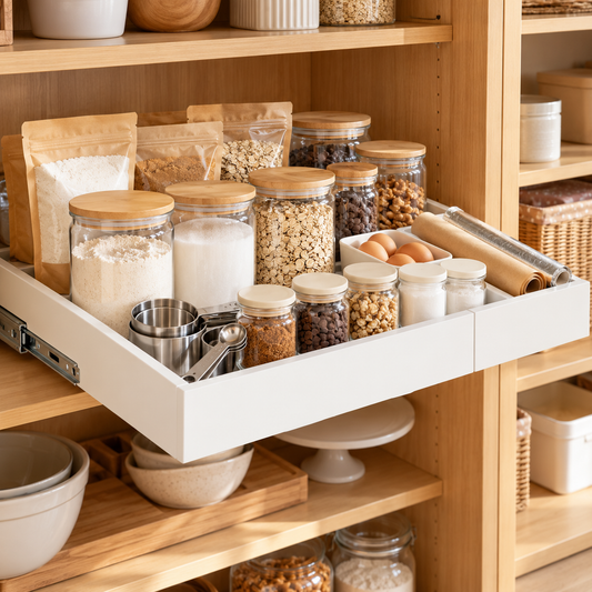 🍳 Expandable Cookware Organizer | Adjustable Kitchen Storage Rack