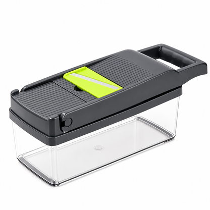 🥕 Multi-Function Vegetable Slicer | Stainless Steel Prep Tool | Fast Kitchen Cutting | Home Cook Essential | Clean Even Slices