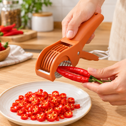 🥕 Vegetable Slicer | Sharp Stainless Steel Blades | Fast Effortless Food Prep