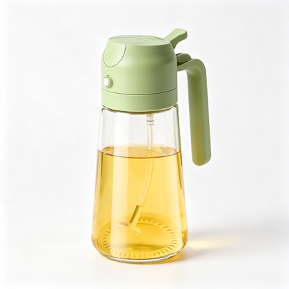 ✨Glass Oil Dispenser | Clear Glass Bottle | Everyday Kitchen Cooking