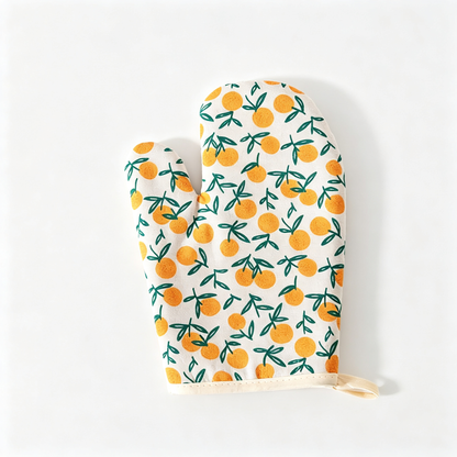 🔥 Heat-Resistant Oven Mitt | Soft Insulated Fabric | Everyday Kitchen Cooking
