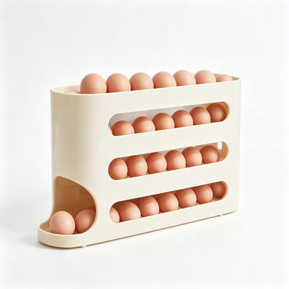 🥚 Egg Organizer | Space-Saving Storage | Fridge & Countertop Use