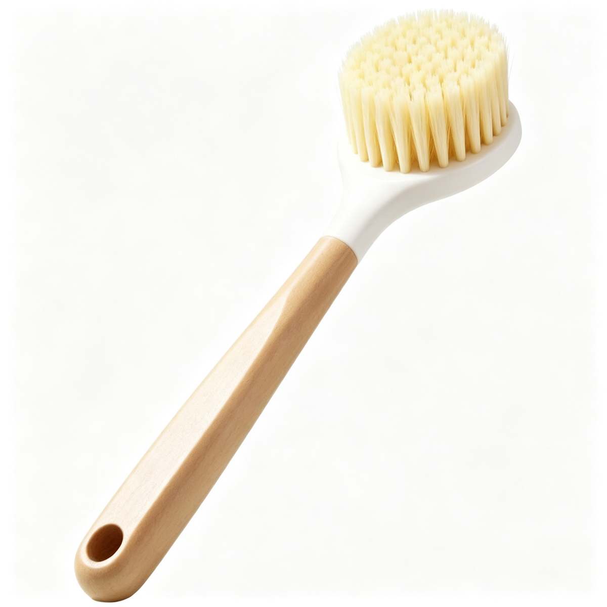 🧽 Dish Scrub Brush | Natural Wood Handle | Everyday Kitchen Cleaning